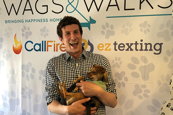 EZ Texting Hosts Wags and Walks - Cute Dogs