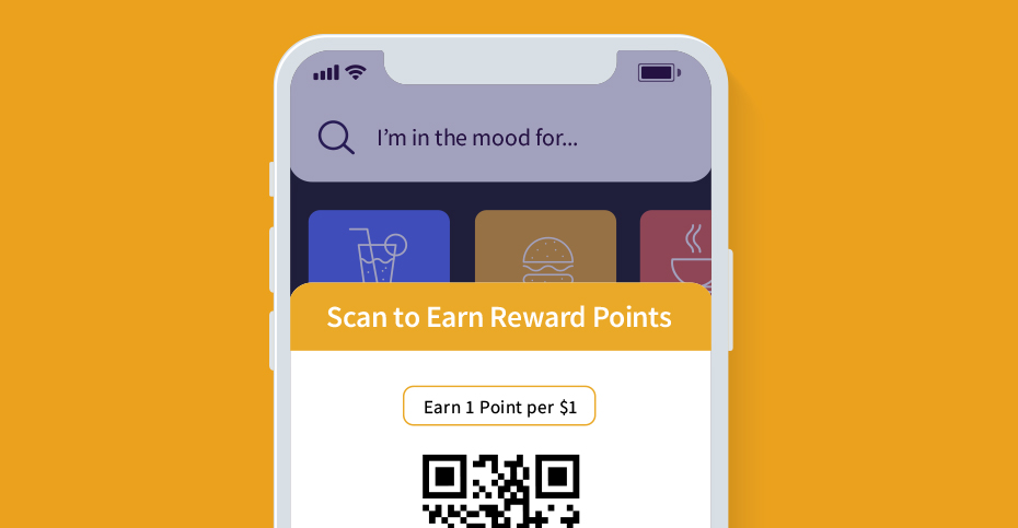 Coffee shop rewards app.