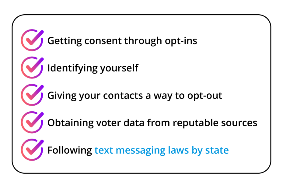 A2P political texting benefits 