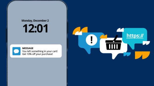 Abandon cart SMS marketing 