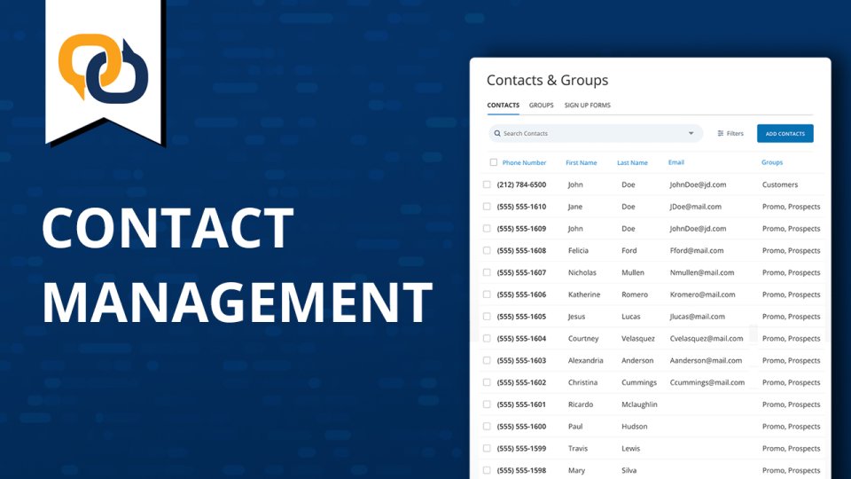 Contact Management - Video Thumbnail